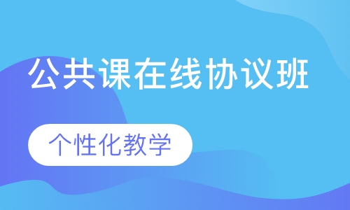 公共课在线协议班