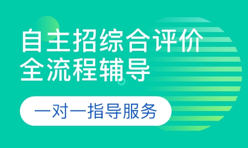 综合评价全流程辅导