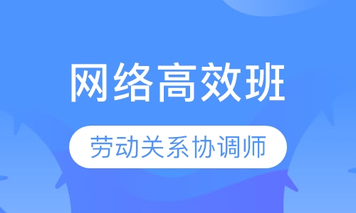 劳动关系协调师网络高效班
