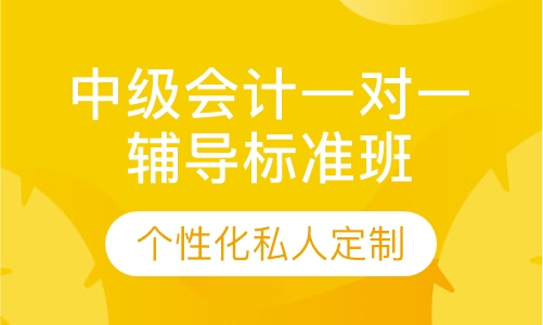 直播课中级会计一对一辅导标准班