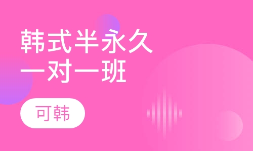 韩式半永久一对一班