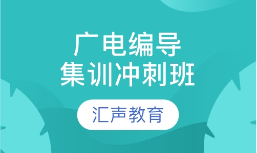 广电编导集训冲刺班