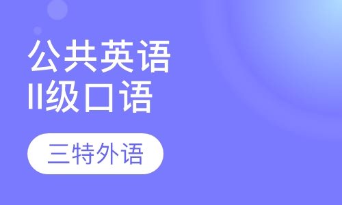 公共英语II级 口语