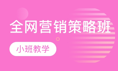 全网营销策略班