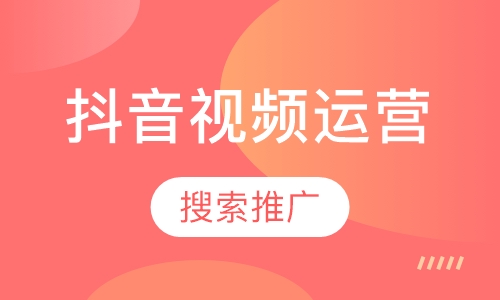 抖音视频运营+搜索推广