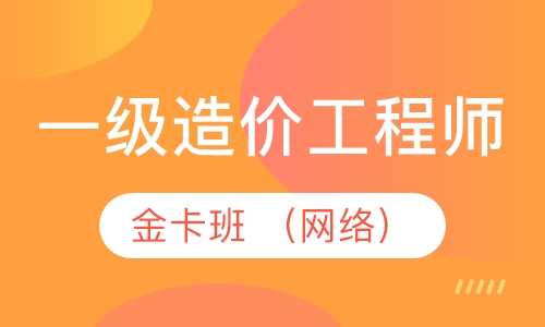 一级造价工程师金卡班 （网络）
