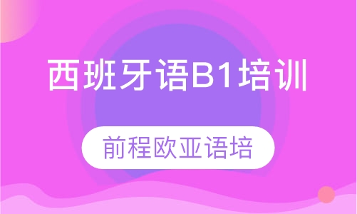 西班牙语B1培训
