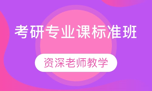 考研专业课标准班