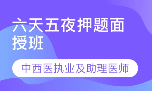 中西医六天五夜面授班