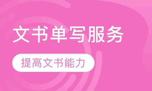文书单写服务