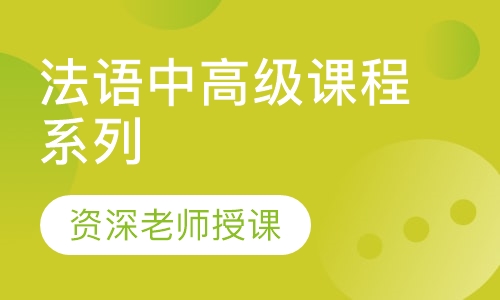法语中高级课程系列