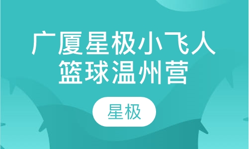 广厦星极小飞人篮球温州营
