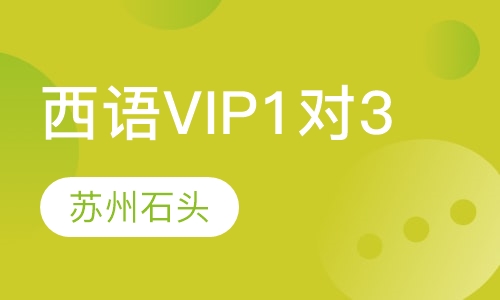 西语精品VIP1对3课程