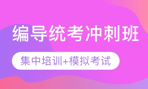 编导统考集训班