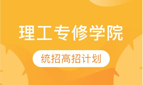 理工专修学院统招高招计划