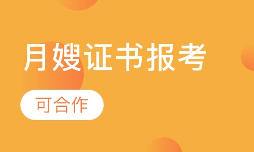 月嫂证书报考