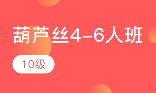 葫芦丝4-6人班  10级