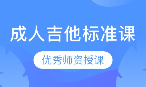 成人吉他标准课