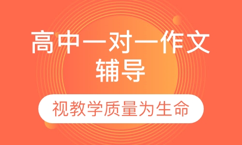 高中一对一作文辅导