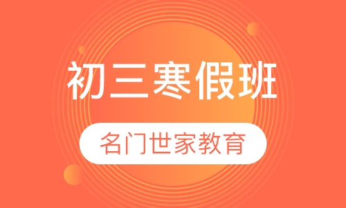 初三寒假班