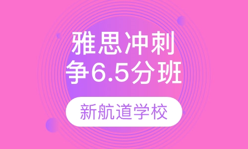 雅思VIP精品冲刺班（争6.5/7.5分