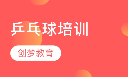 乒乓球培训