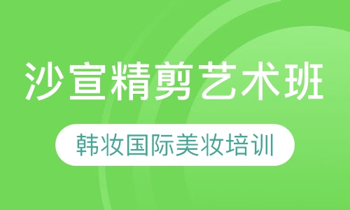 沙宣精剪艺术班