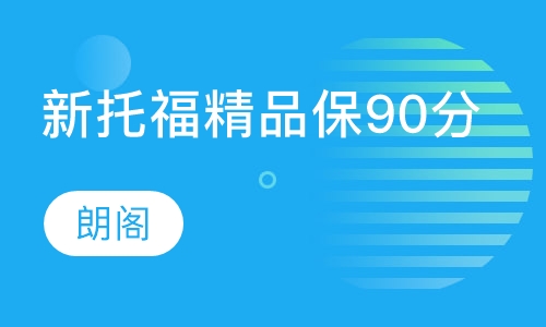 新托福精品1V2保90分课程