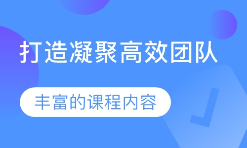 打造凝聚高效团队