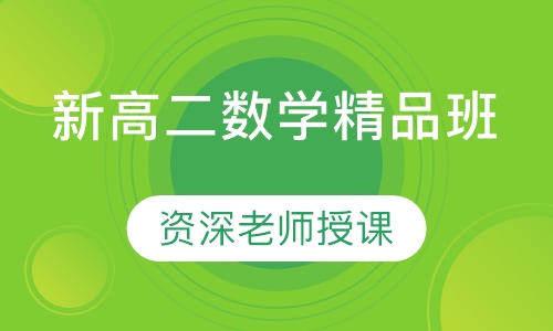 新高二数学精品班