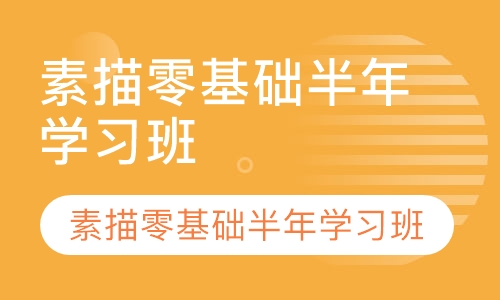素描零基础半年学习班