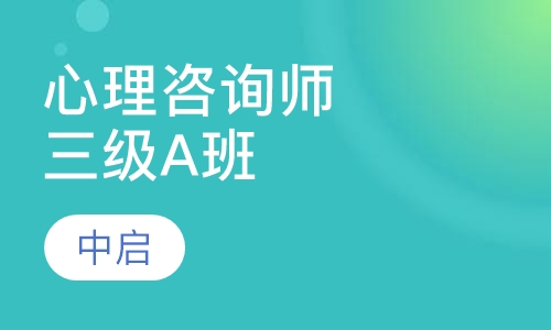 心理咨询师三级实习A班