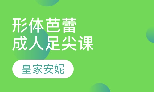 成人形体芭蕾足尖课