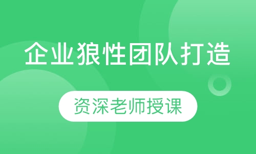 企业狼性团队打造