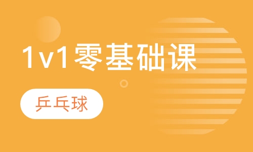 乒乓球一对一私教培训