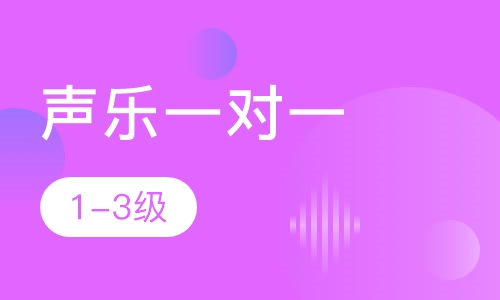 声乐一对一  1-3级