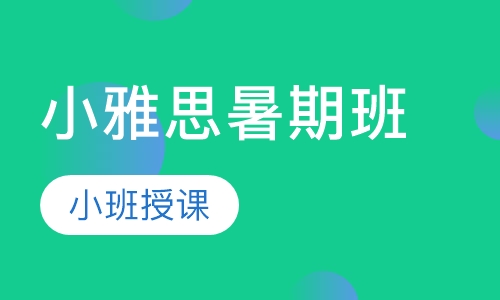 小雅思暑期班