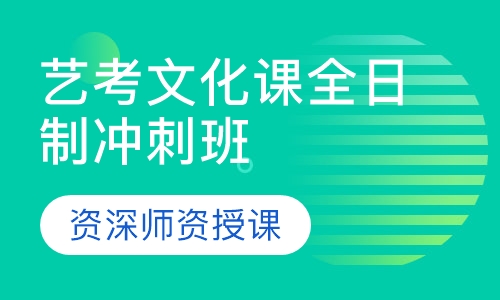 艺考文化课全日制冲刺班