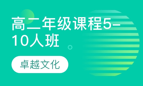卓越文化高二年级课程5-10人班