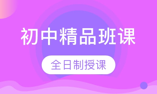 初中精品班课