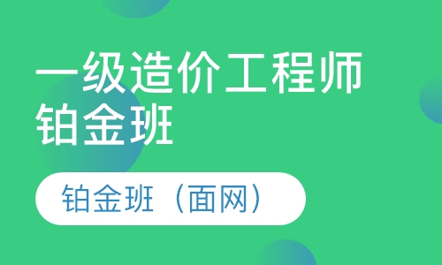 一级造价工程师铂金班（面网）
