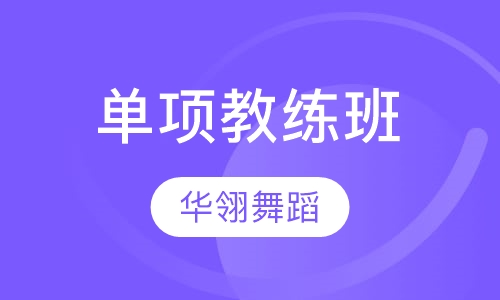单项教练班