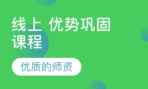 线上 优势巩固课程