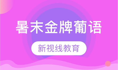 暑末金牌葡语课程