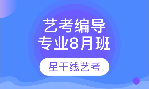 艺考编导专业8月班
