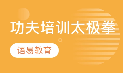 功夫培训太极拳