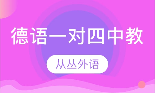 德语一对四（中教）