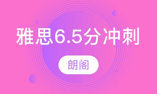 雅思6.5分冲刺班