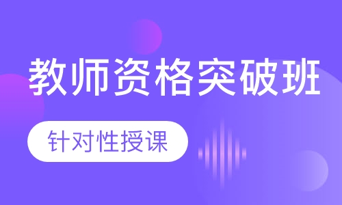 教师资格专业突破班