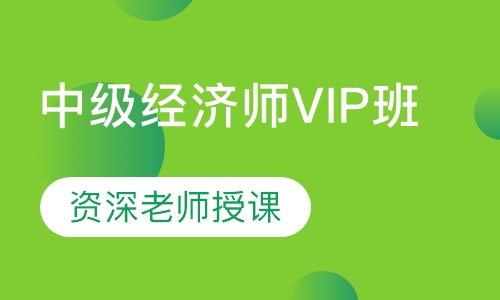中级经济师VIP班
